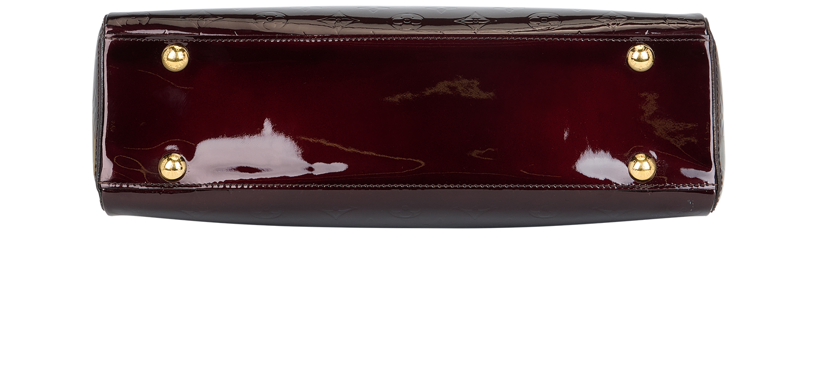 Melrose, &pound;750, Handbags, Burgundy, Patent Leather, Top view